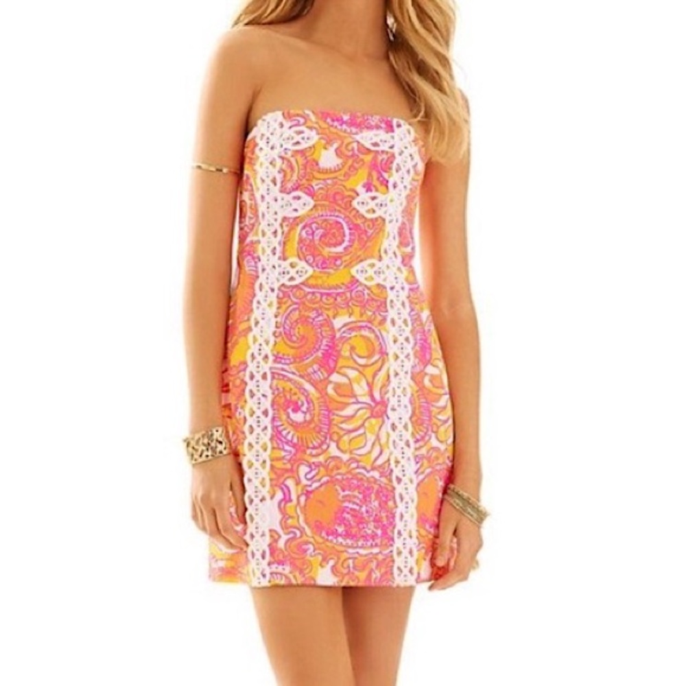 Lilly Pulitzer Tansy Strapless Dress